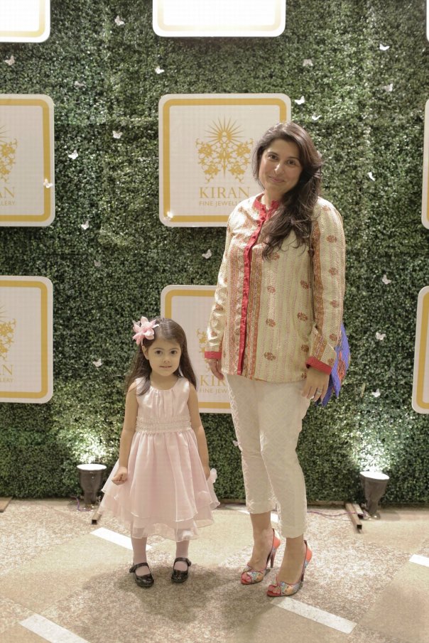 Sharmeen Obaid-Chinoy with her daughter Amelia (4)